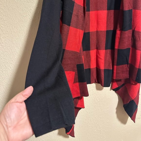 Torrid Cardigan Draped‎ Front Sweater Size 2X - Picture 6 of 7